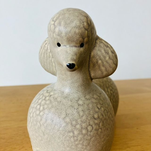 【美品】リサラーソン プードル グレー Lisa Larson（リサラーソン） Lisa Larson(リサ ラーソン）Poodle