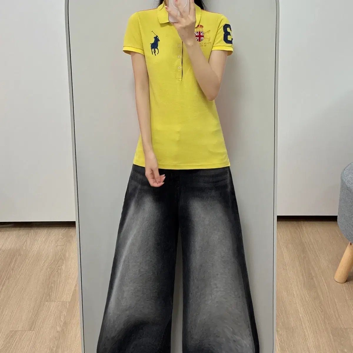 ポロ ラルフローレン ビックポニー チーフキーフ カラ 半袖 Tシャツ 7,680円