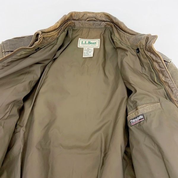 L.L.Bean エルエルビーン レザージャケット A-2 フライトジャケット 革