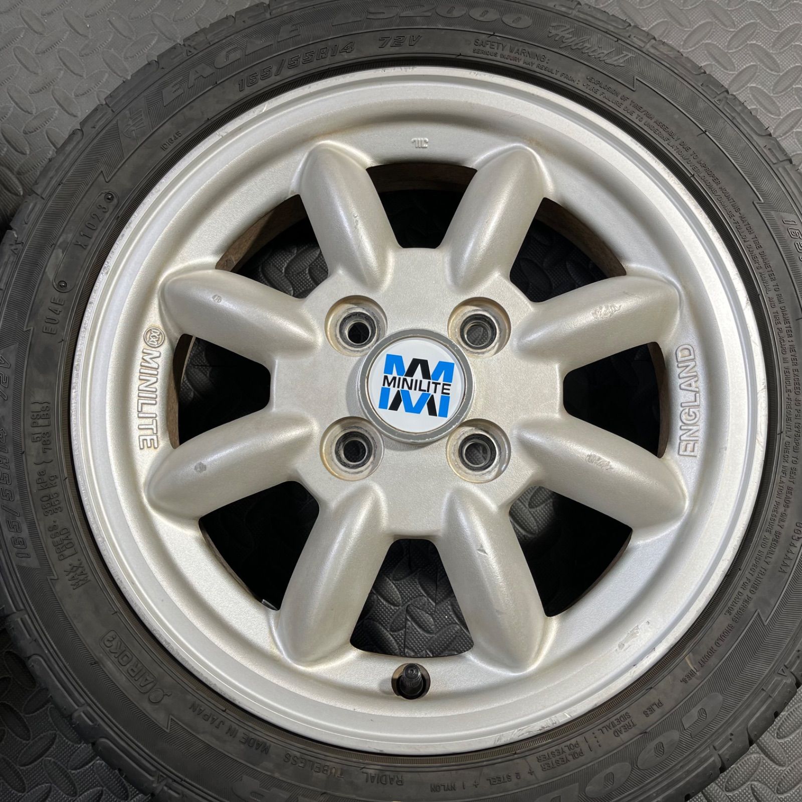 23/24年製 165/55R14 グッドイヤー イーグルLS2000 ダイハツ ミニ