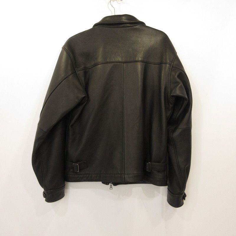 【姫路東店】 中古 FIDELITY | フェデリティー レザー LAMB LEATHER ZIP BLOUSON 26375000 ブラック サイズ：M 【94】 姫路東店】 中古 FIDELITY | フェデリティー レザー LAMB LEATHER ZIP