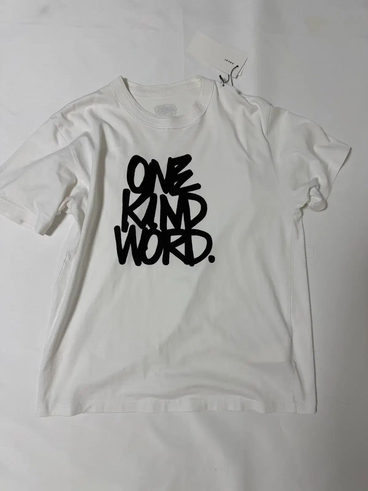未使用品 SACAI X エリック・ヘイズ 半袖 Tシャツ 白