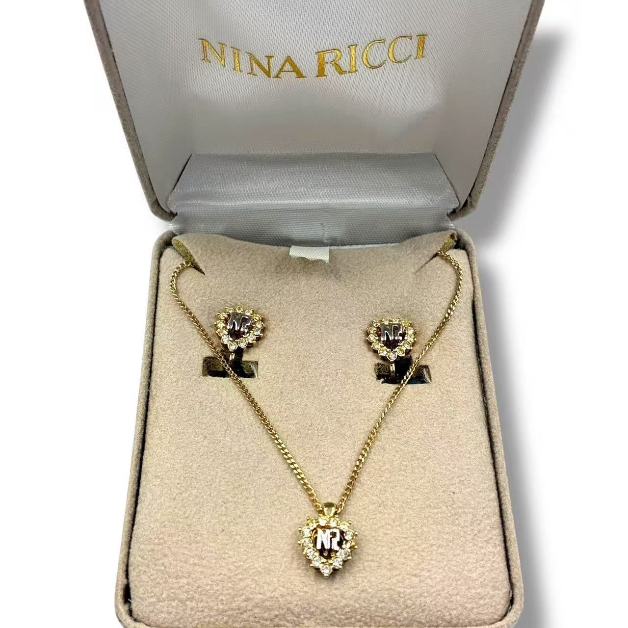 極美品 NINA RICCI ニナリッチ アクセサリーセット イヤリング 