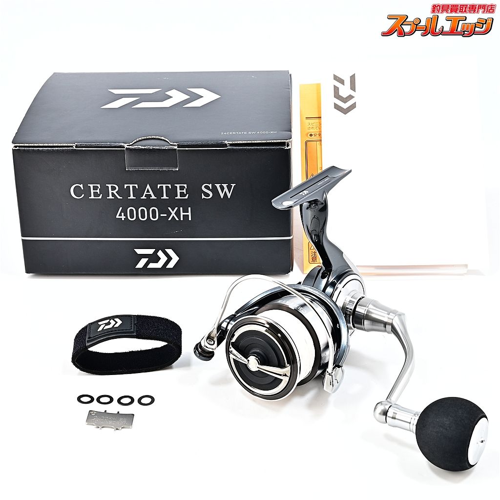 ★☆【ダイワ】 24セルテートSW 4000-XH PEラインバリバス2号装着 DAIWA CERTATE★☆m45862