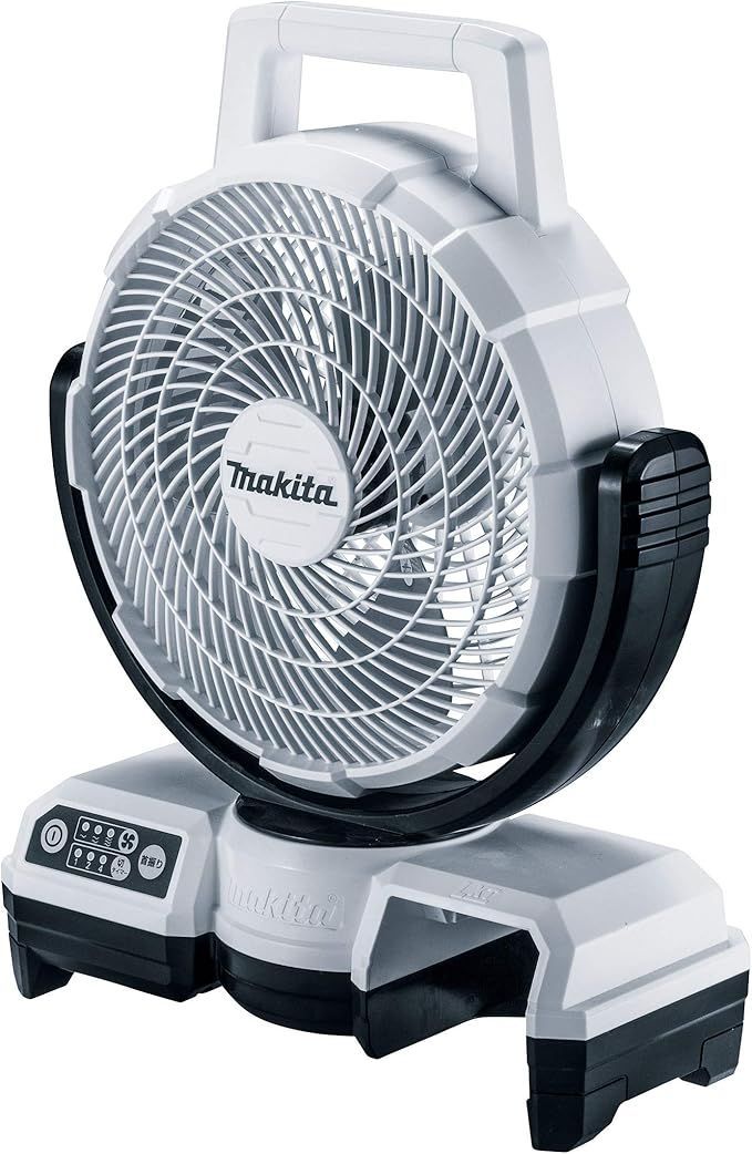 マキタ 充電式ファン羽根径23.5cm白(18/14.4V) ACアダプタ付/バッテリ充電器別売 CF203DZW 6,035円