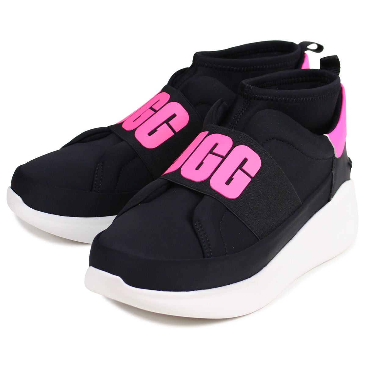 UGG アグ スニーカー スリッポン ニュートラ ネオン レディース WOMENS NEUTRA NEON SNEAKER 1110084、NEONCORAL