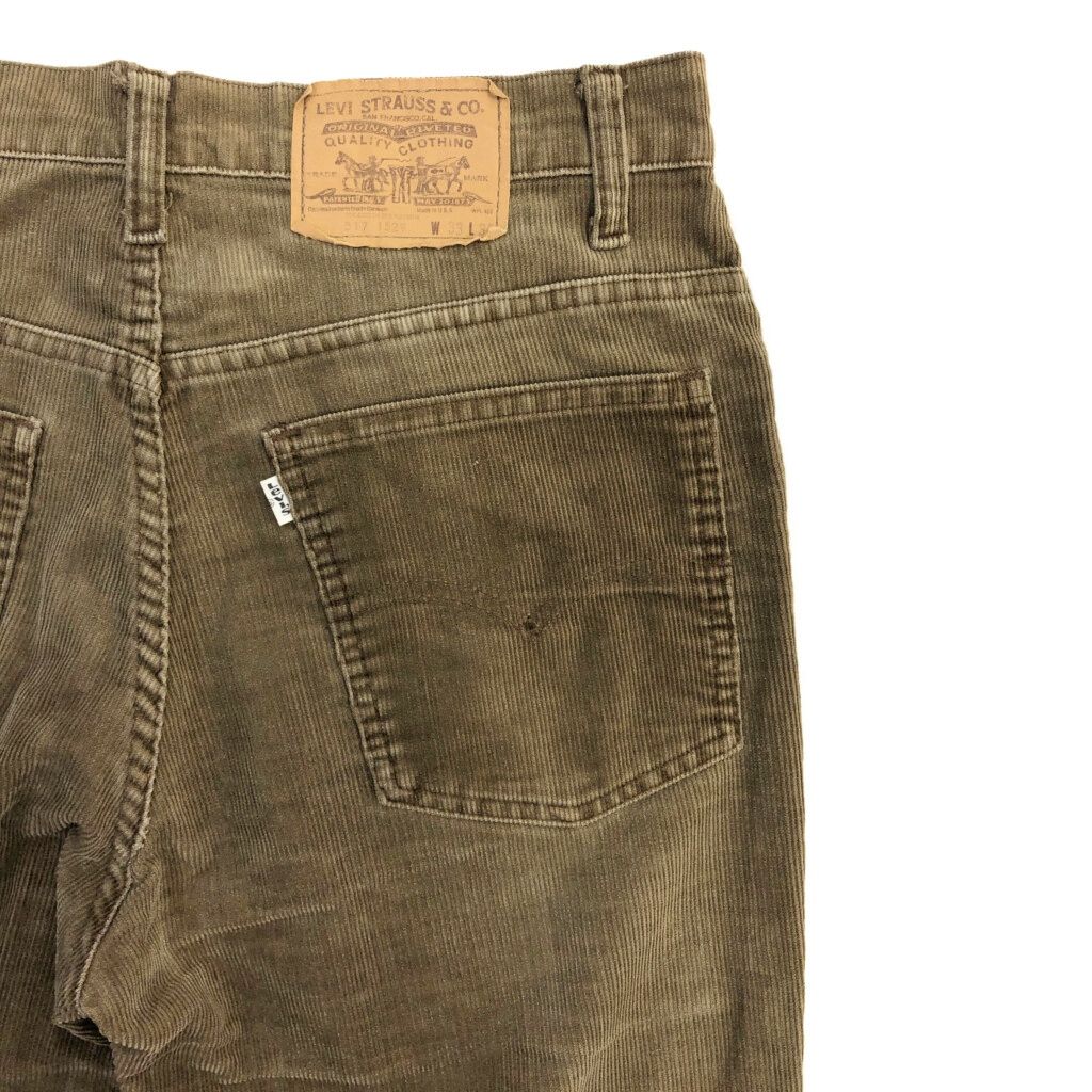 80年代 USA製 Levi's リーバイス 517-1529 コーデュロイ パンツ