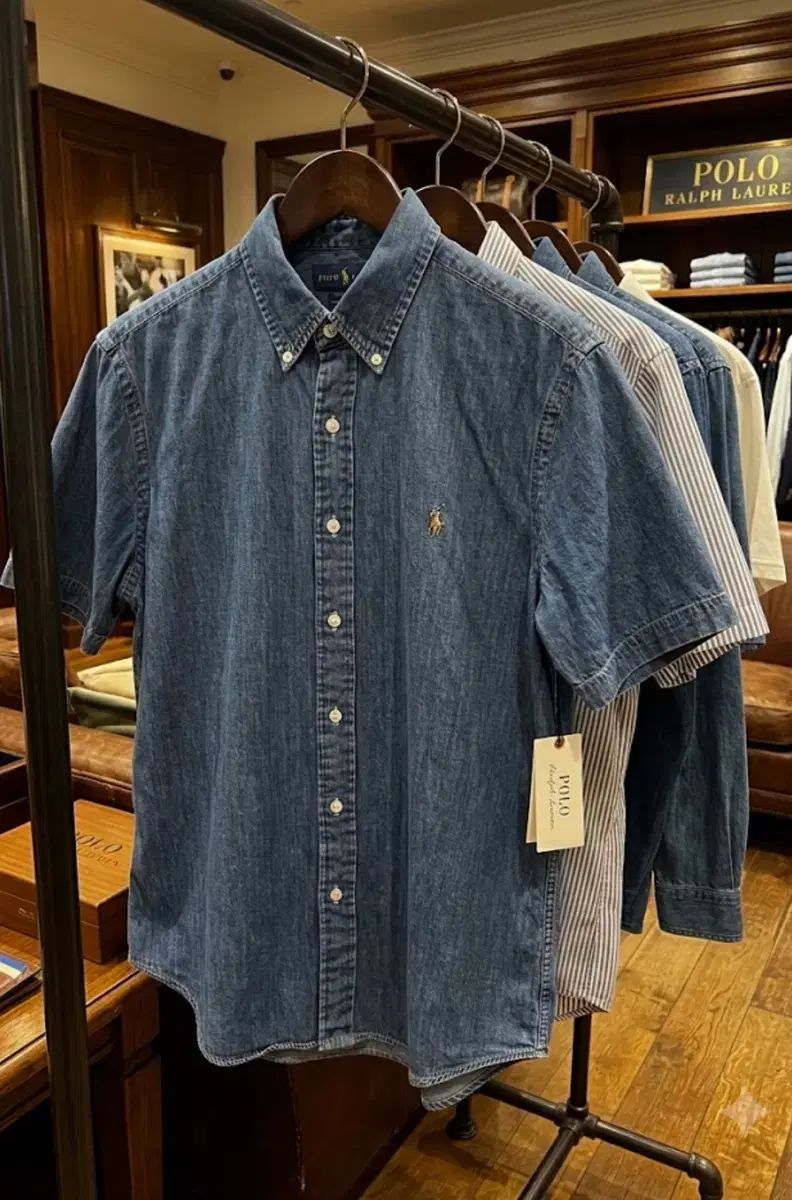 RALPH LAUREN 半袖 デニム ラルフローレン (ポロ・ラルフローレン 