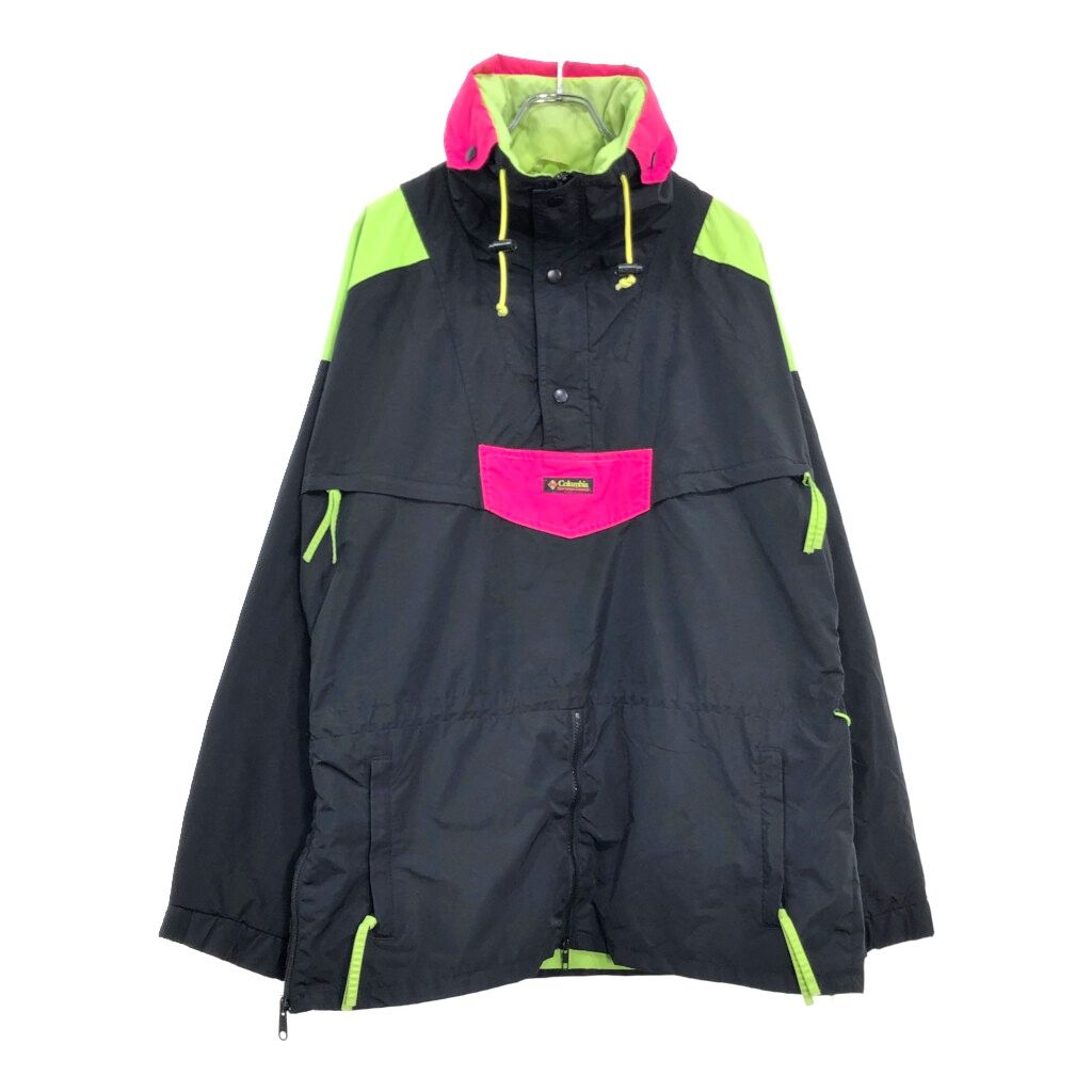 Columbia コロンビア アノラック マウンテンパーカー アウトドア ブラック(メンズ L)中古 古着 V6795 7,387円