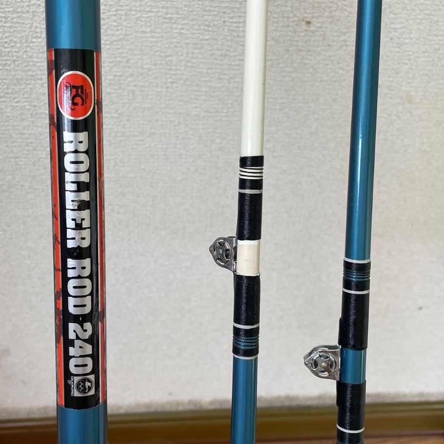 当時物】オリムピック FG ローラーロッド 240 大物竿 3本継 ROLLER ROD