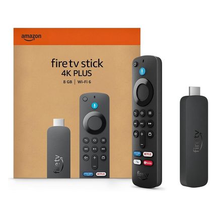 ナ> 中古品 Amazon Fire TV Stick 4K Plus 映画館のような4K体験 8GB 