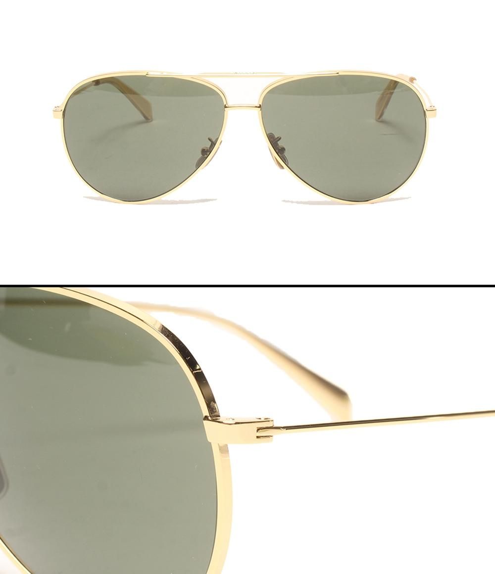 に*う様 CELINE クリアサングラス セリーヌCL40017I ケース付き 美品 セリーヌ サングラス ティアドロップ ショルダーケース付き