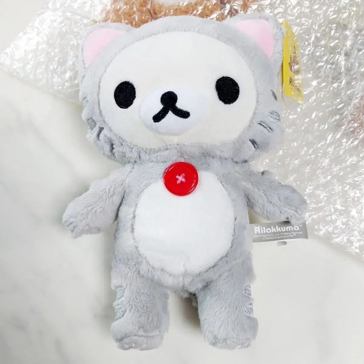 コリラックマ 猫 ぬいぐるみ キーリング 新品 - メルカリ