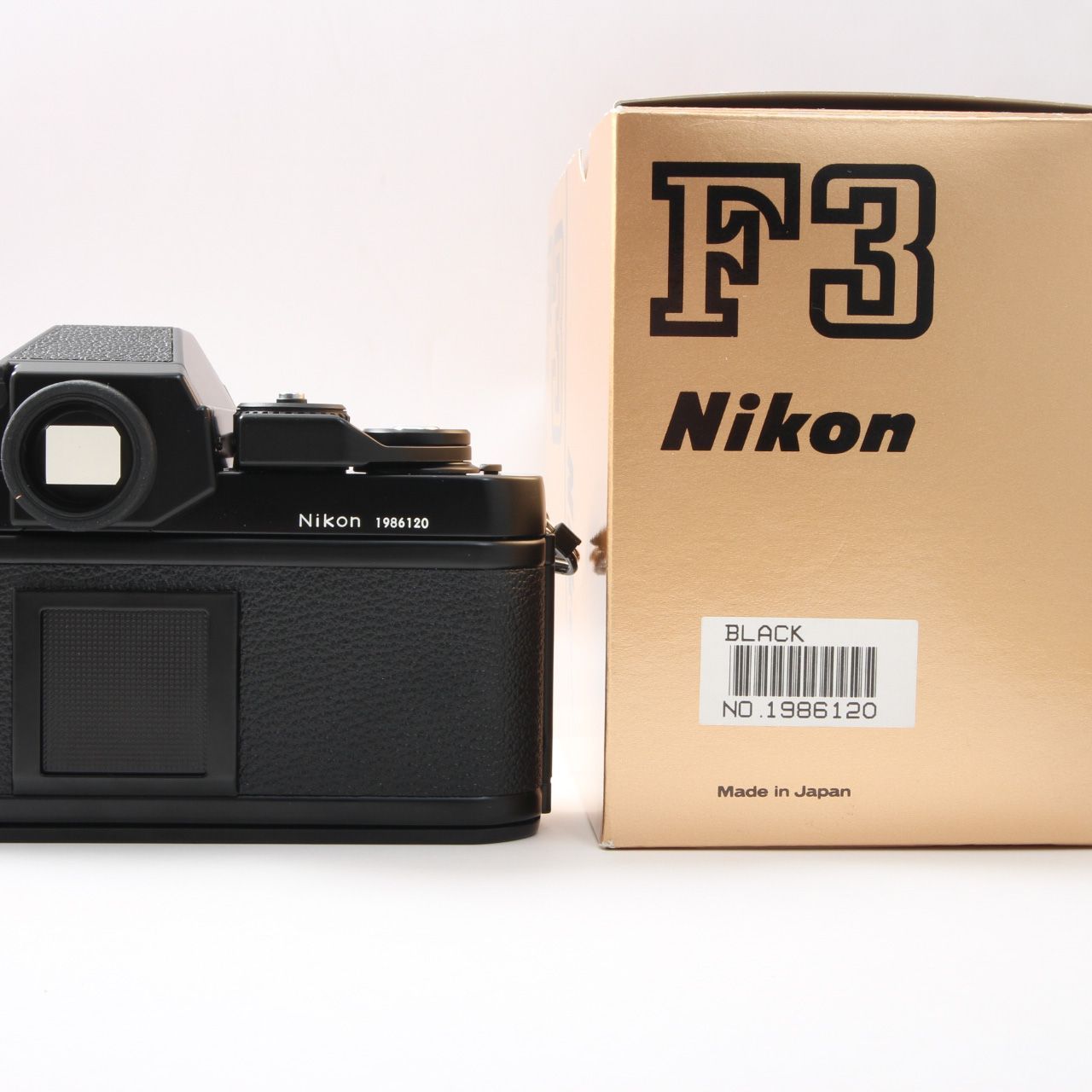 元箱付】 Nikon ニコン F3 アイレベル フィルムカメラ 後期198万台