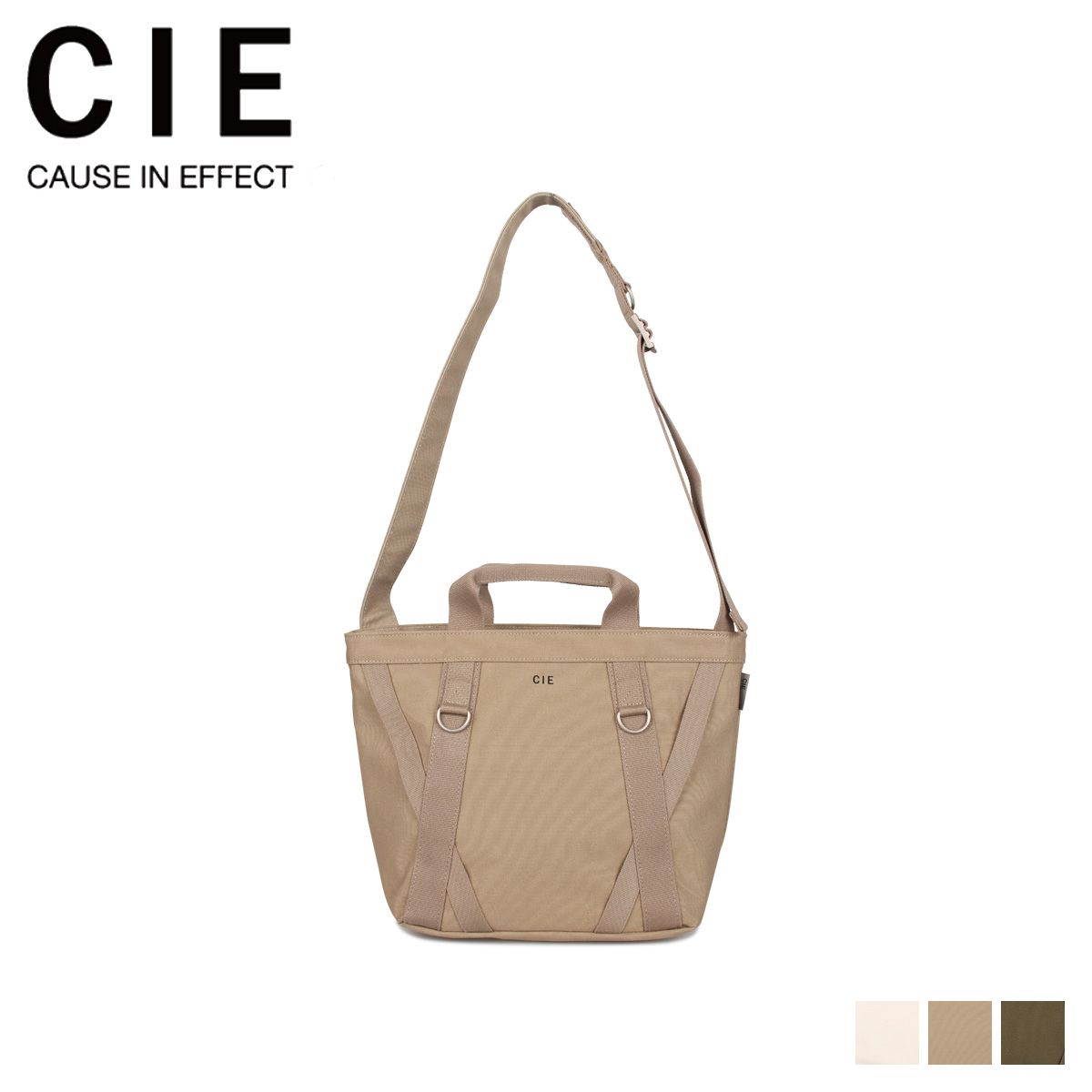 CIE シー トートショルダーバッグ メンズ レディース DUCK CANVAS TOTE サンド オリーブ 041801 8,982円