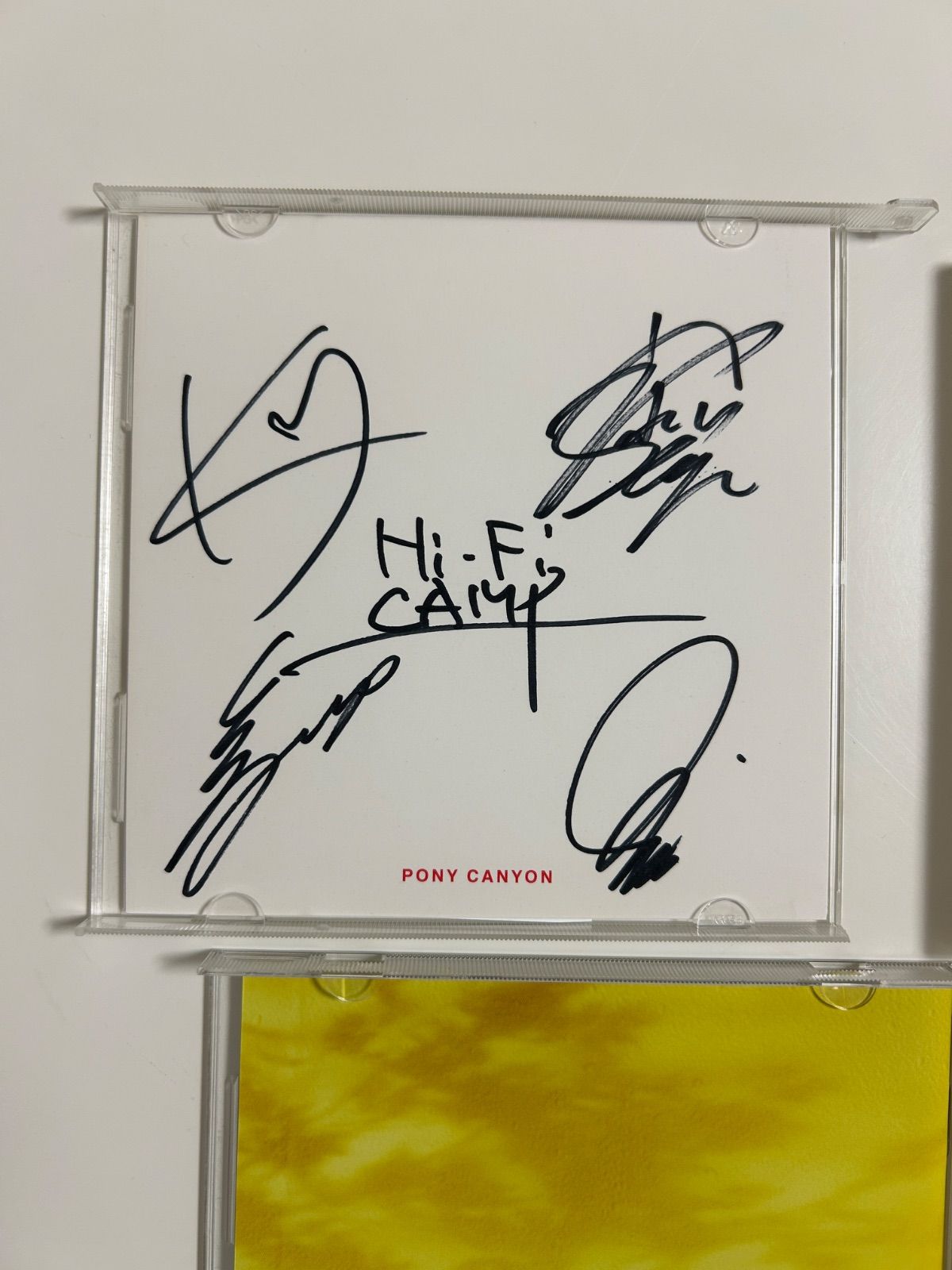 直筆サイン入りHi-Fi CAMP / Love For All含む音楽CD 4枚セットBTS