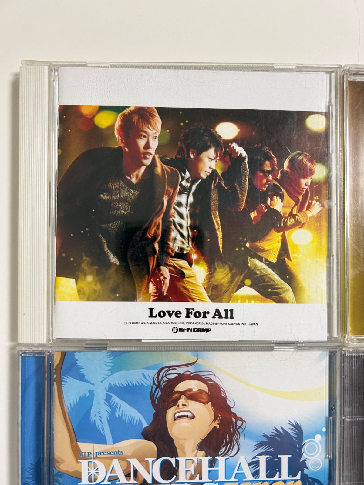 直筆サイン入りHi-Fi CAMP / Love For All含む音楽CD 4枚セットBTS