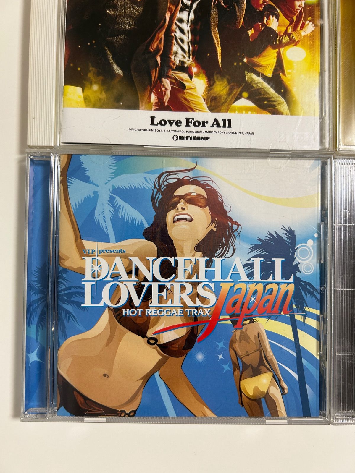 直筆サイン入りHi-Fi CAMP / Love For All含む音楽CD 4枚セットBTS