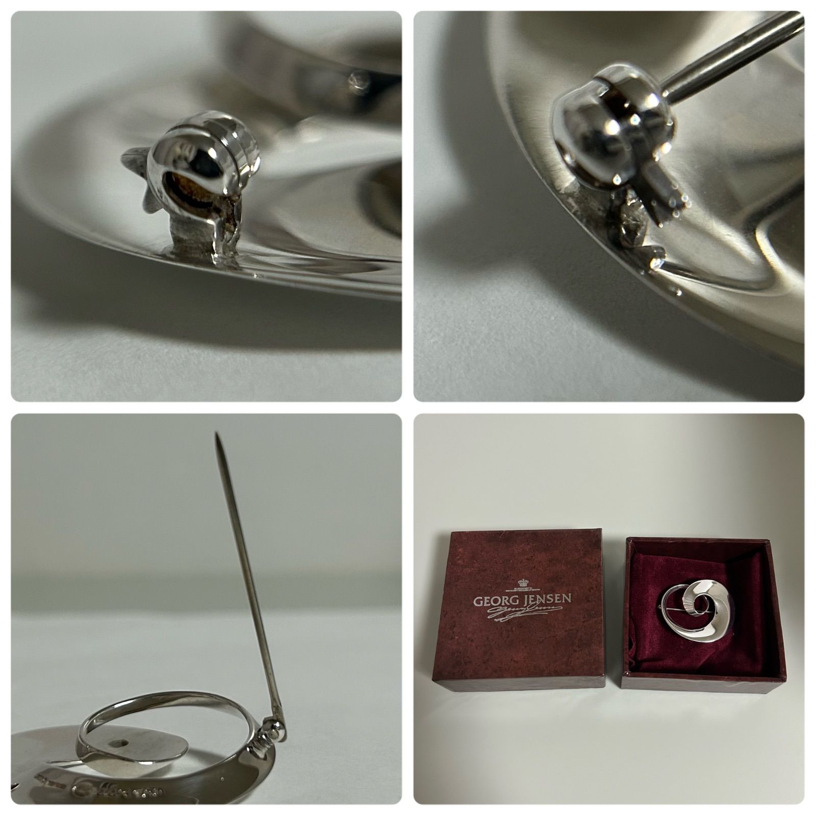 ジョージジェンセン ブローチ 443 メビウス TORUN AG925 Georg Jensen