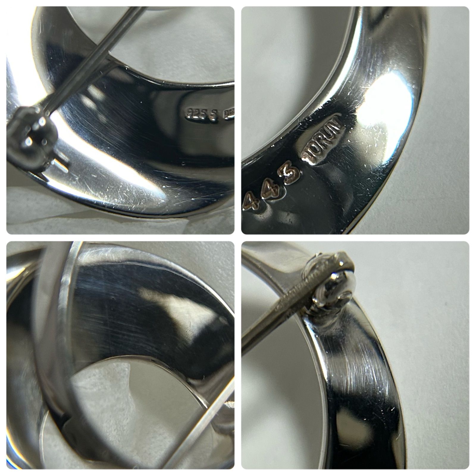 ジョージジェンセン ブローチ 443 メビウス TORUN AG925 Georg Jensen