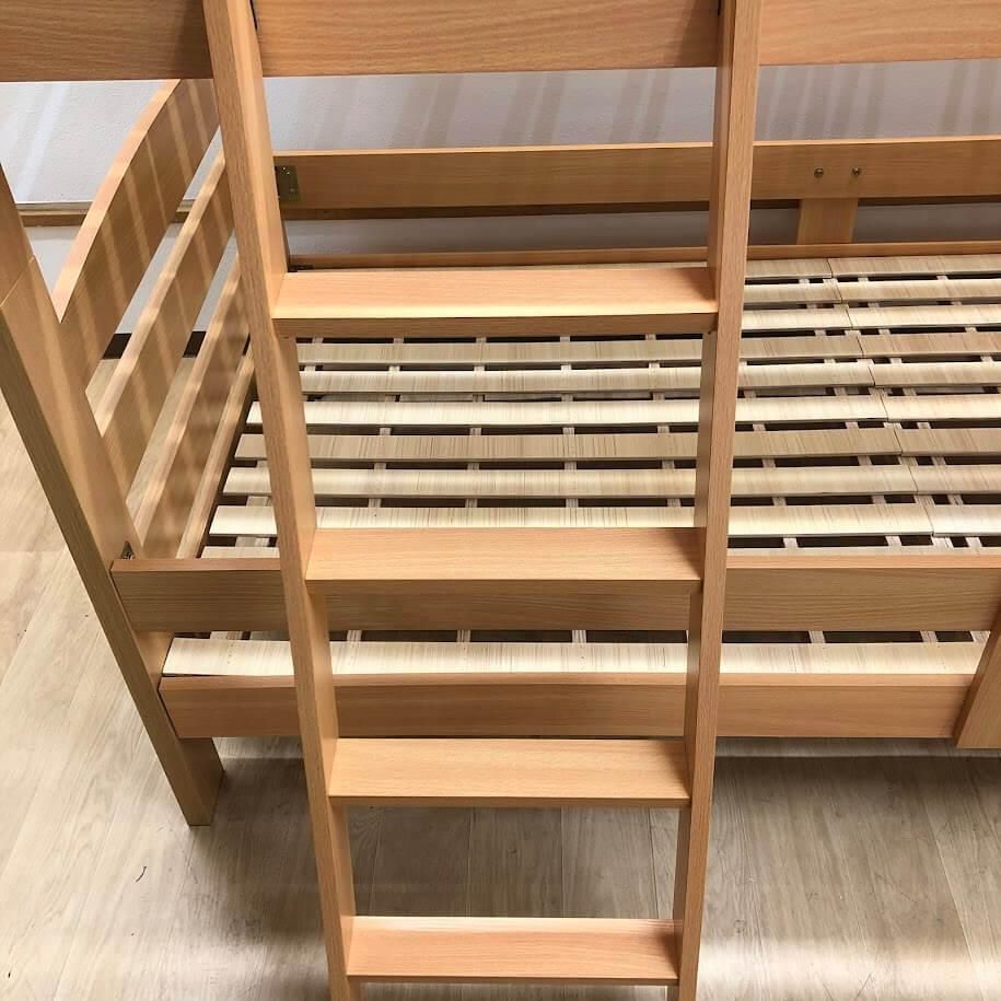 ss8877 【中古】 札幌市内・札幌近郊限定 2段ベッド ナチュラル 木製 