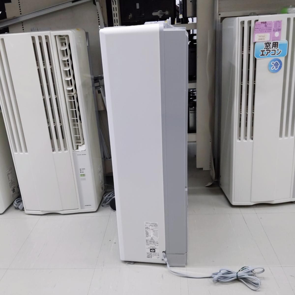 中古品】コロナ 窓用エアコン CW-F1624R(WS) シェルホワイト 2024年製