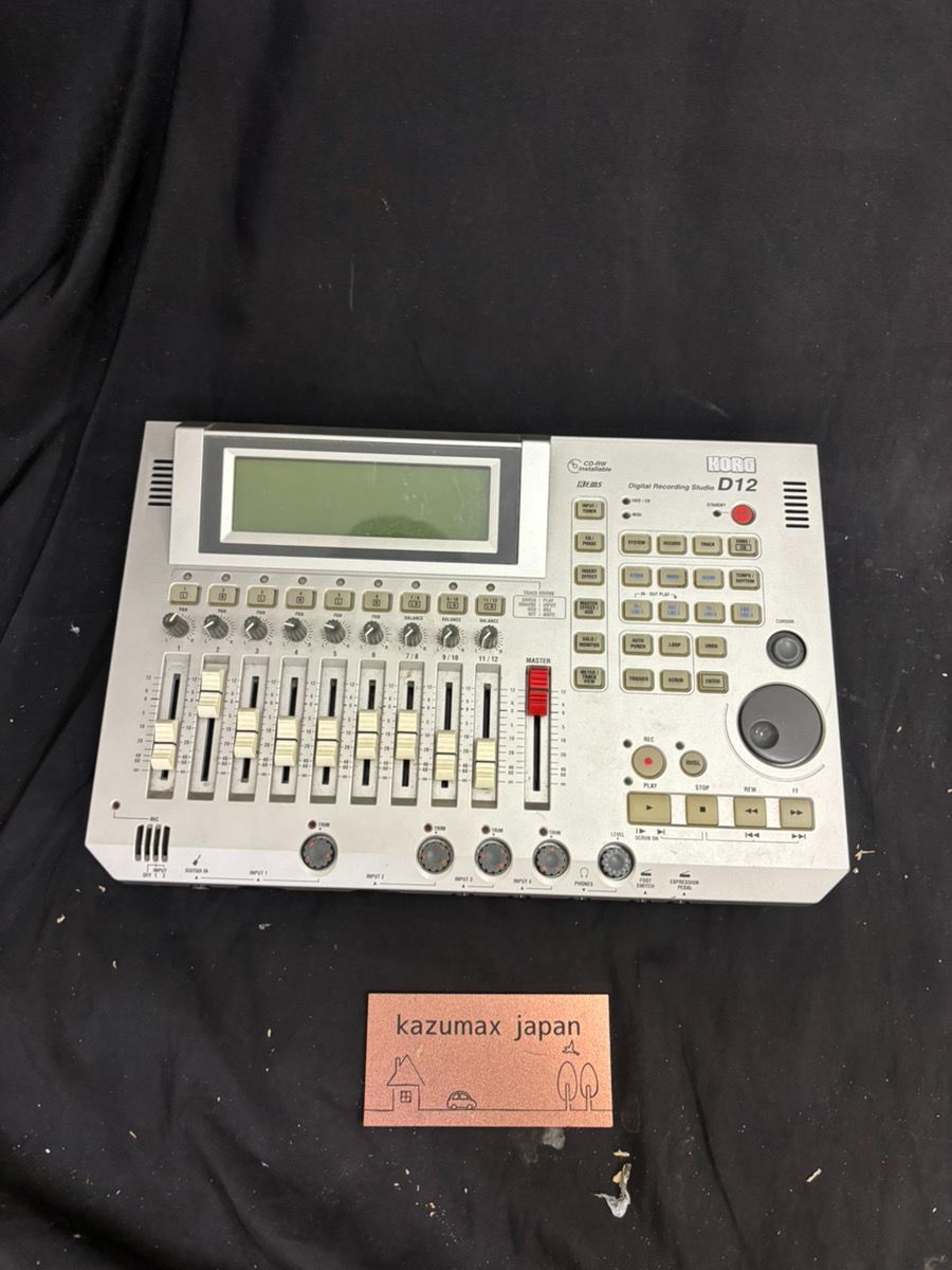 KORG D12 デジタルマルチトラックレコーダー 動作品 本体のみ MTR コルグ(k-878)