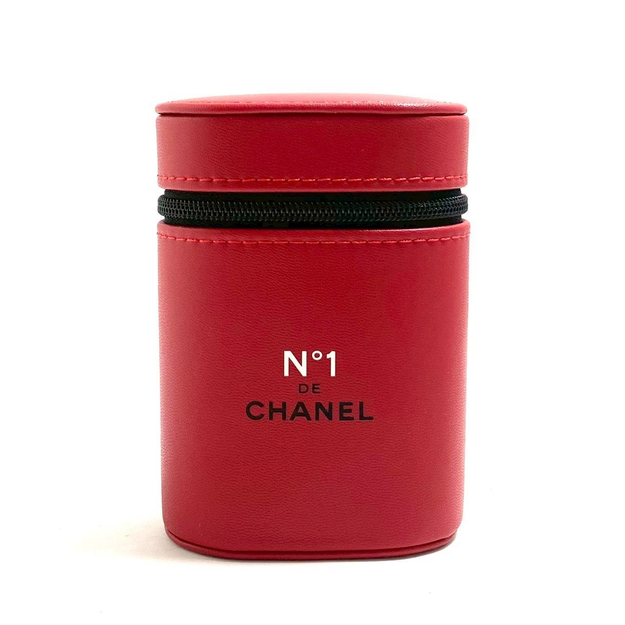 O【CHANEL】No1 ドゥ シャネル ノベルティ ポーチのみ レッド/赤