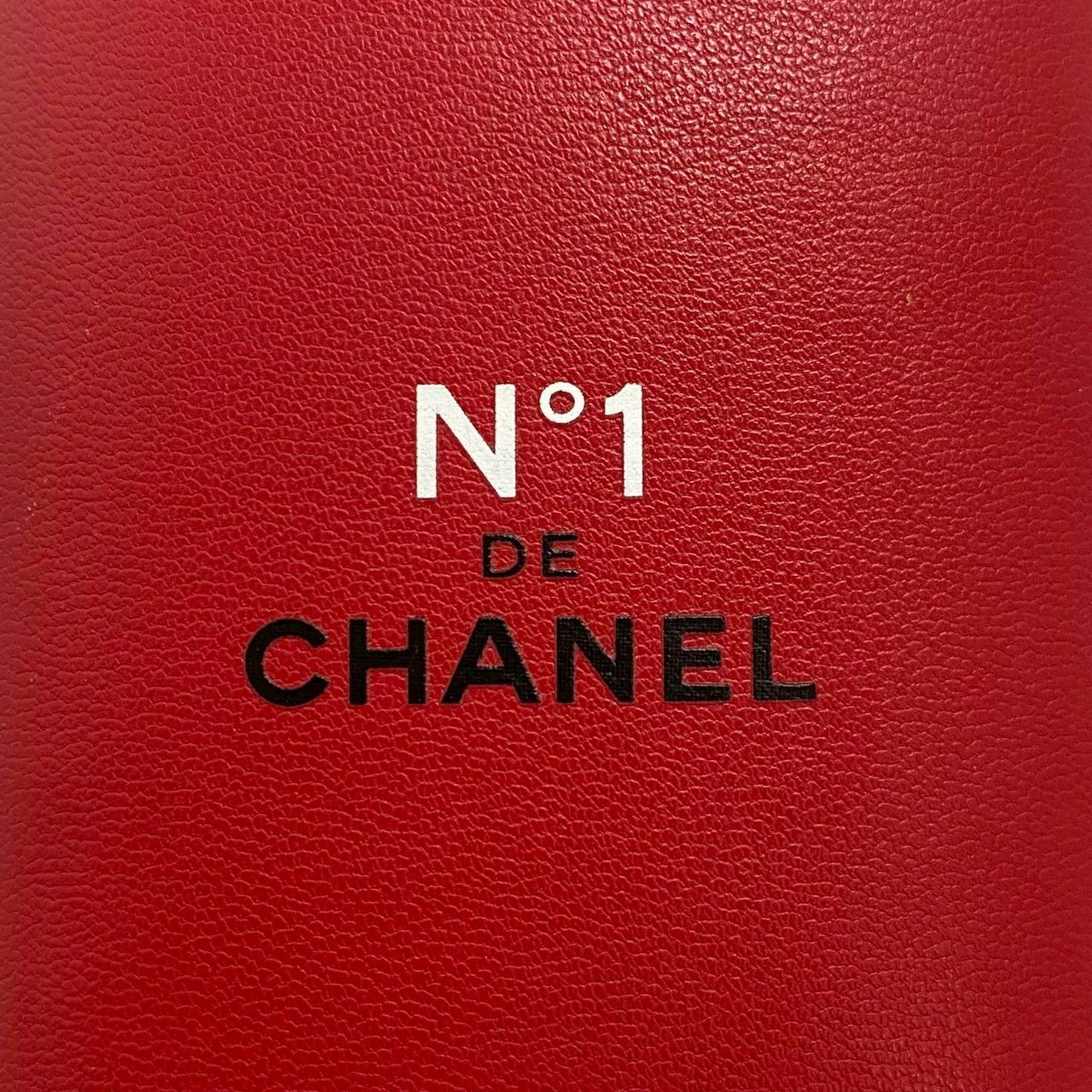O【CHANEL】No1 ドゥ シャネル ノベルティ ポーチのみ レッド/赤
