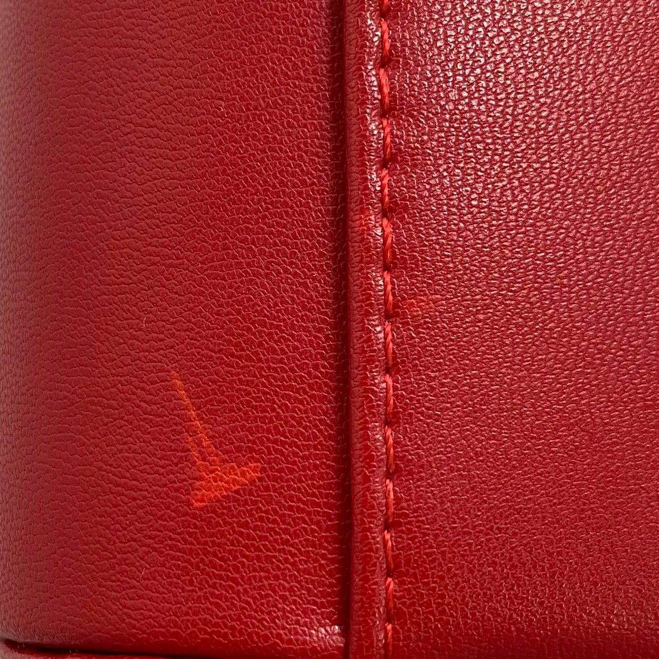 O【CHANEL】No1 ドゥ シャネル ノベルティ ポーチのみ レッド/赤