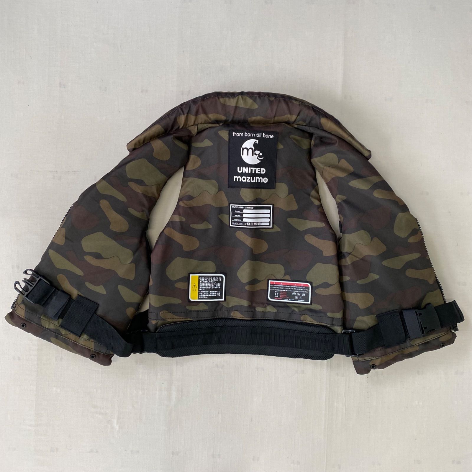 mazume UNITED ライフジャケット UNITED mazume マズメ ライフジャケット ベスト 海 釣り フィッシング
