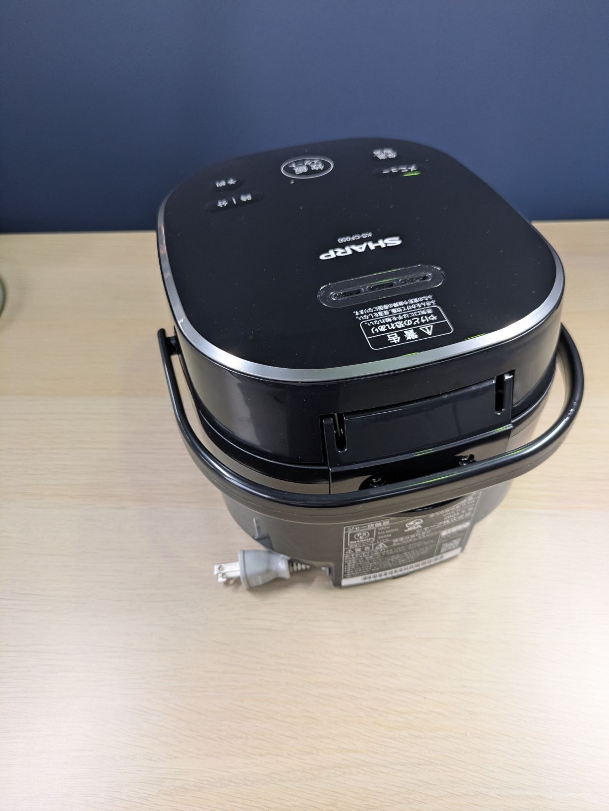 ジャー炊飯器 シャープ SHARP 3.0合炊 2024年式 KS-CF05B-B 黒 - メルカリ