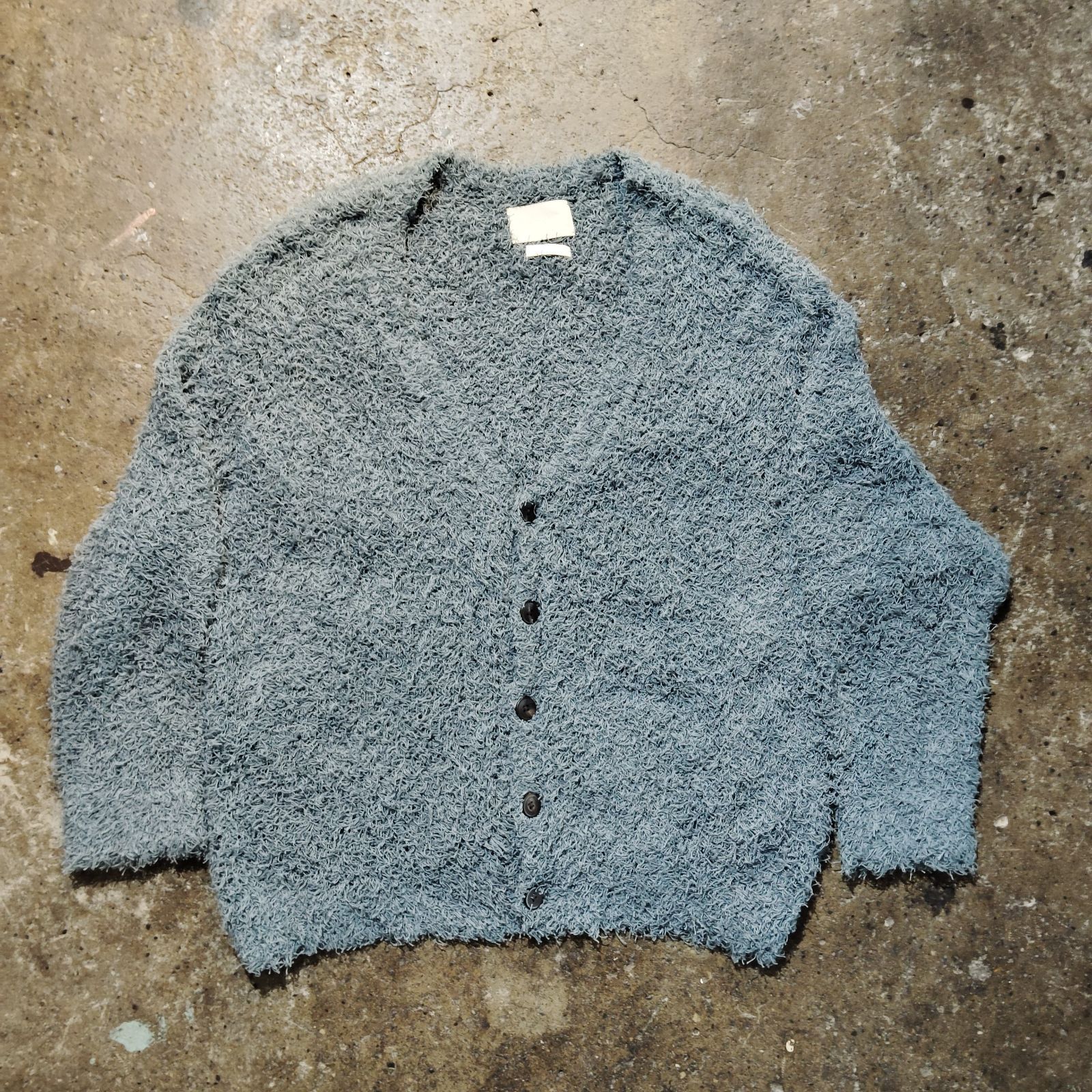 【新品タグ付】YOKE ヨーク☆BUSHY COTTON CARDIGAN YOKE 22ss BUSHY COTTON CARDIGAN ブシーコットンカーディガン ライト