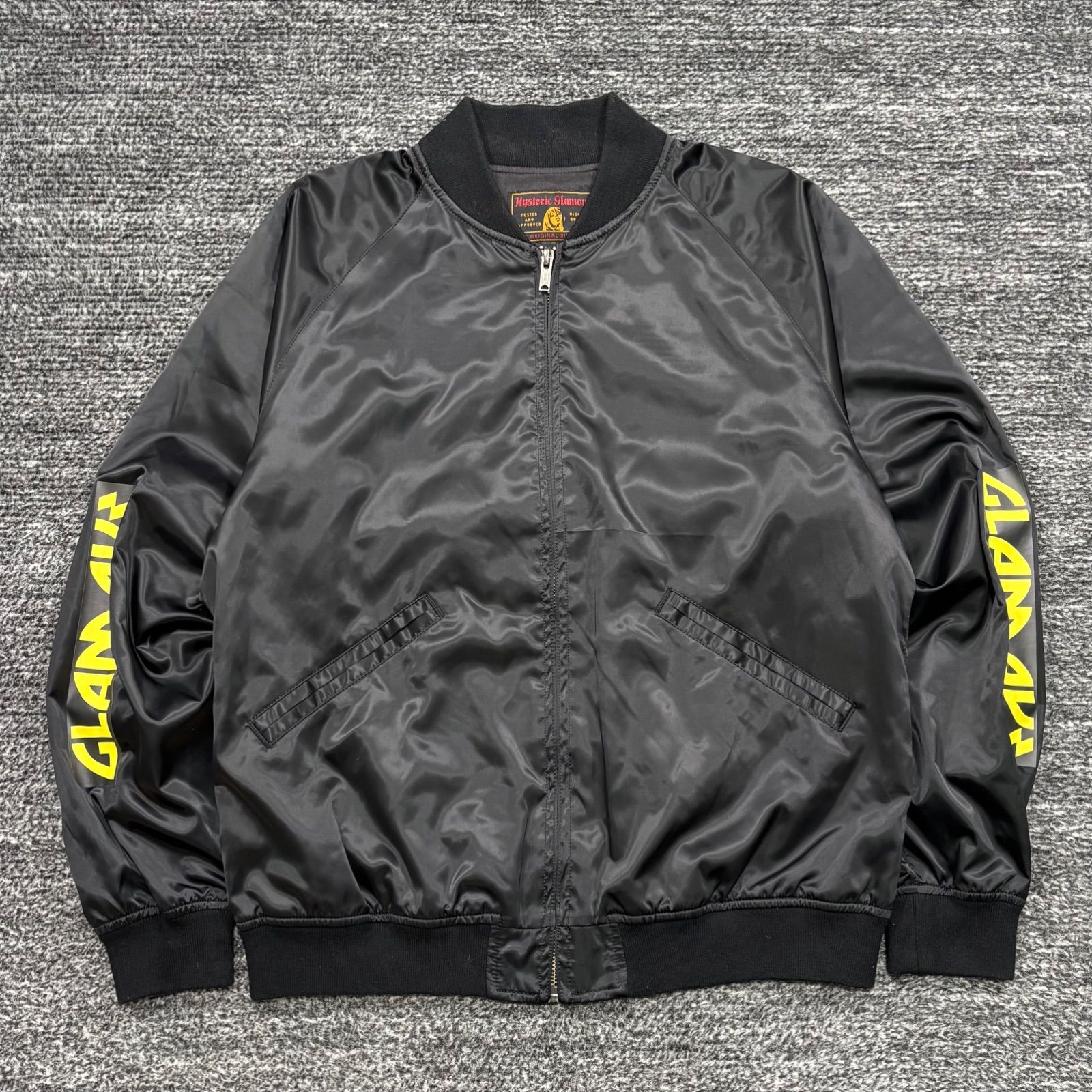 ヒステリックグラマー 新品 ヒステリックベア デビル ナイロンジャンパー Hys 未使用同様品 HYSTERIC GLAMOUR FRANK KOZIK / HYSTERC DEVIL BEAR M