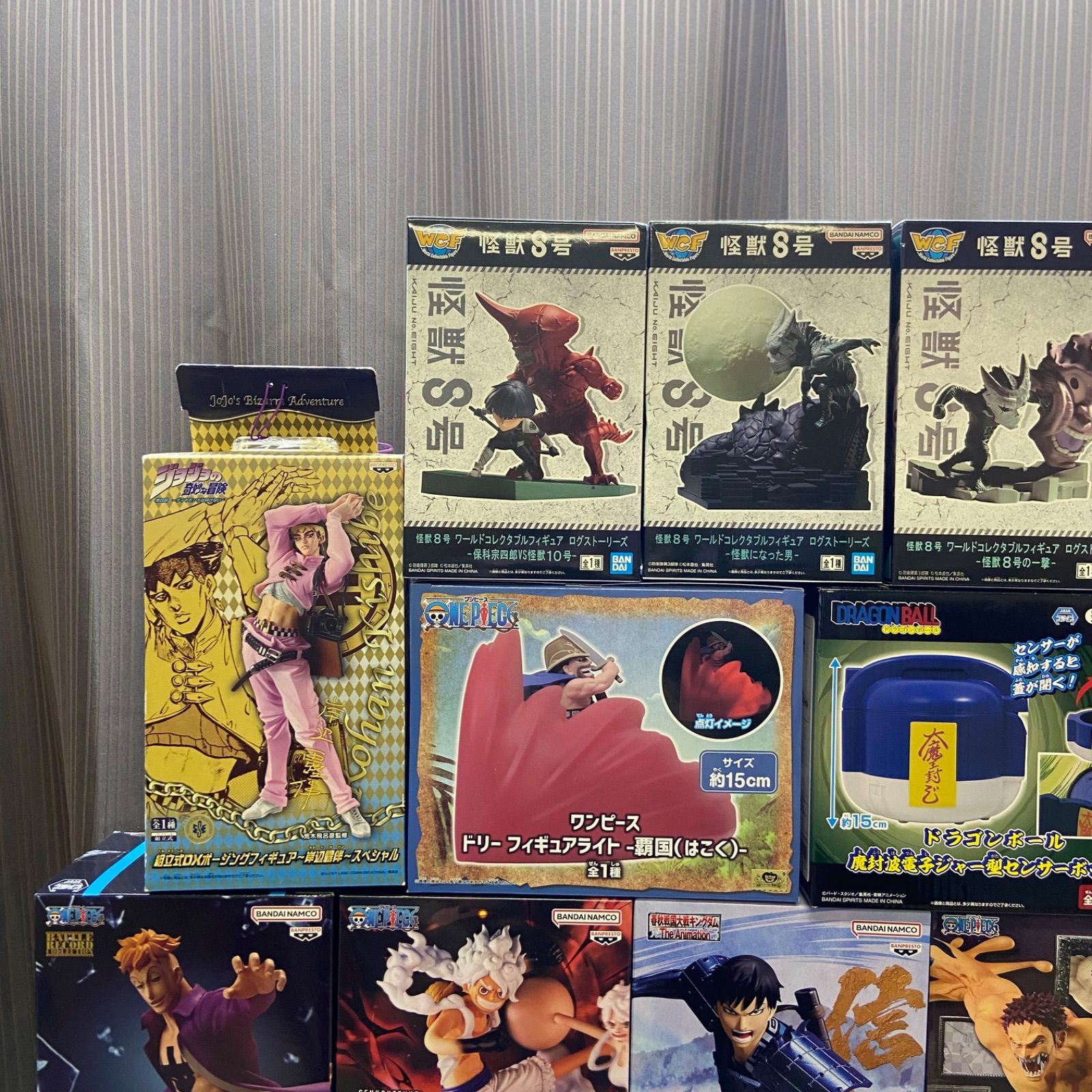 【新品未開封】フィギュアまとめ売り10点セット 北斗の拳 モンハン ワンピース他 ジャンプ フィギュア まとめ 計18点 ワンピース キングダム 北斗の拳