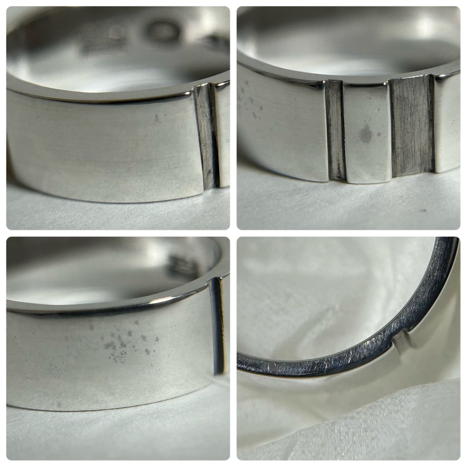 亭様 ジョージジェンセン 希少 リング 指輪 318B AG925 コンビ 約12.5