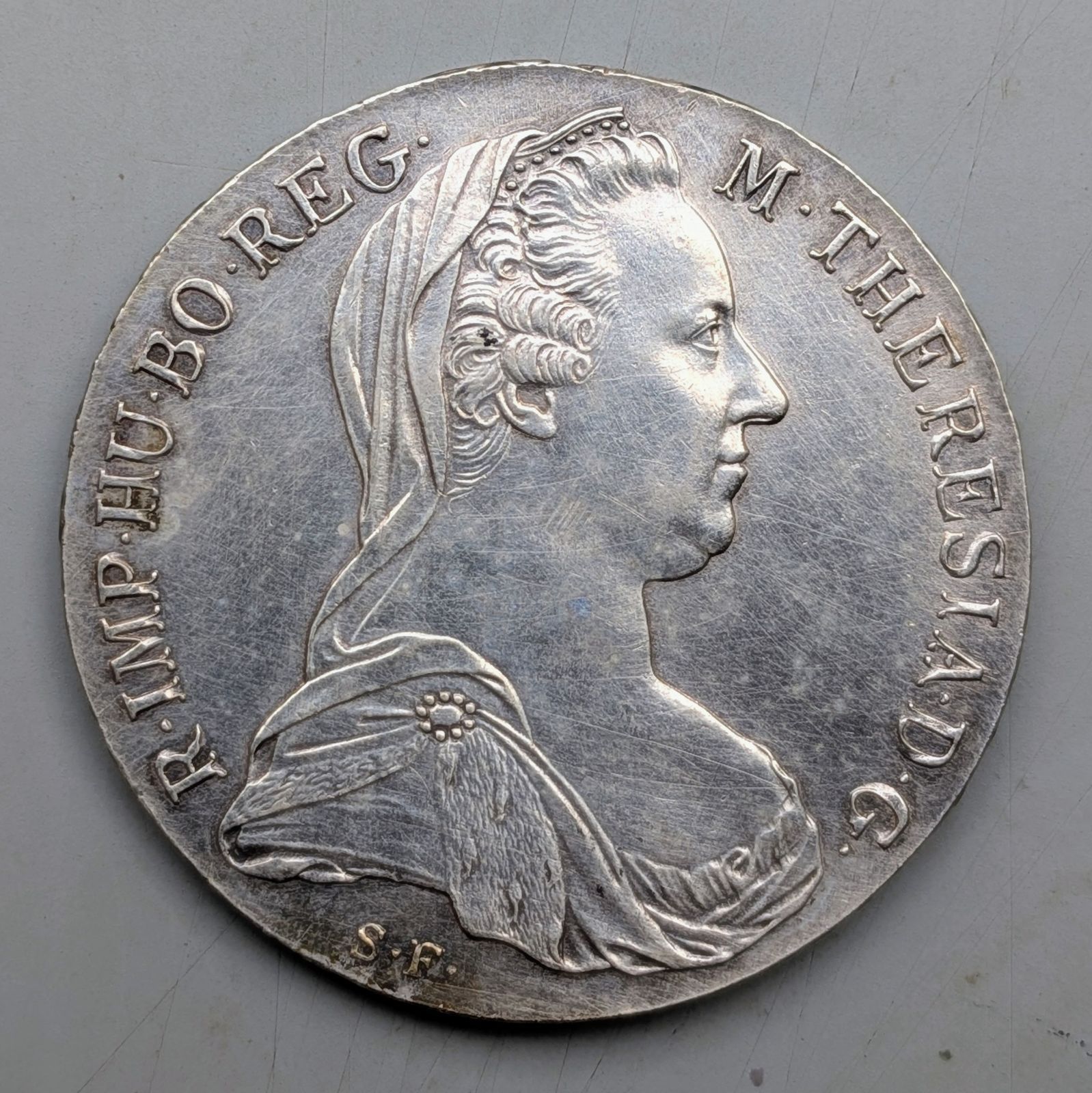 極美品】オーストリア 1780年 マリア・テレジア 1ターラー 銀貨