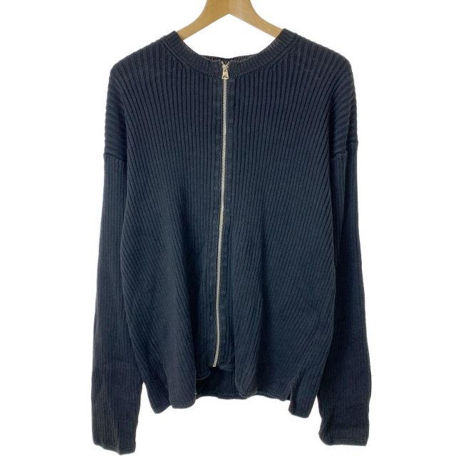【中古】　Y's for men　ジップアップセーター　フルジップ　無地　リブニット　日本製　ドメスティック　古着　/1156 11,405円