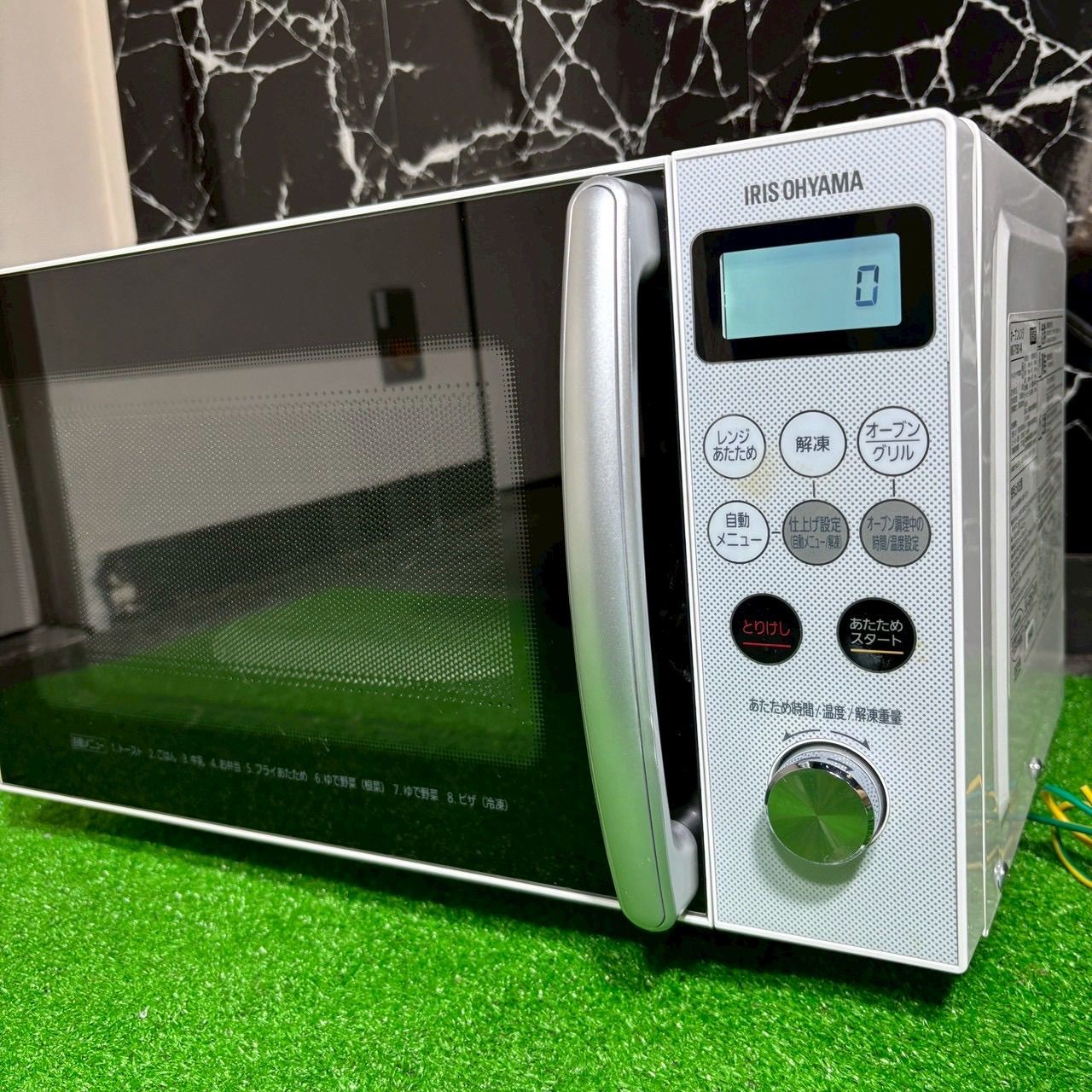 美品 超メルカリ市特価☆ オーブンレンジ☆IRIS OHYAMAアイリスオーヤマ アイリスオーヤマ IRISOHYAMA 電子レンジ オーブンレンジ 2023年製