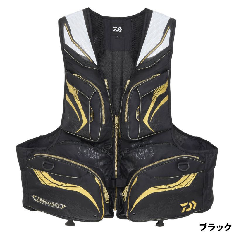 ダイワ ライフジャケット DF-3025T トーナメント バリアテック サイバーフロート XL ブラック