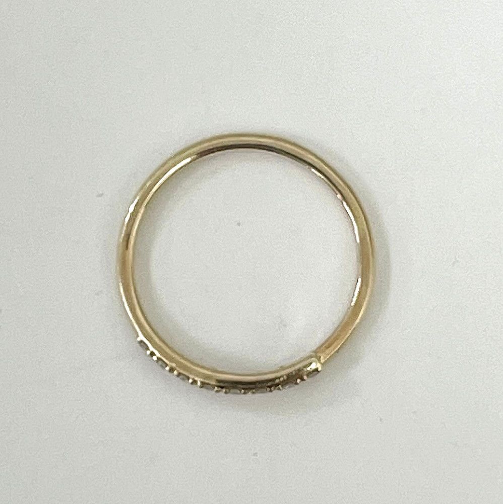 エテ ete ピンキーリング K10 10金 指輪 イエローゴールド - メルカリ