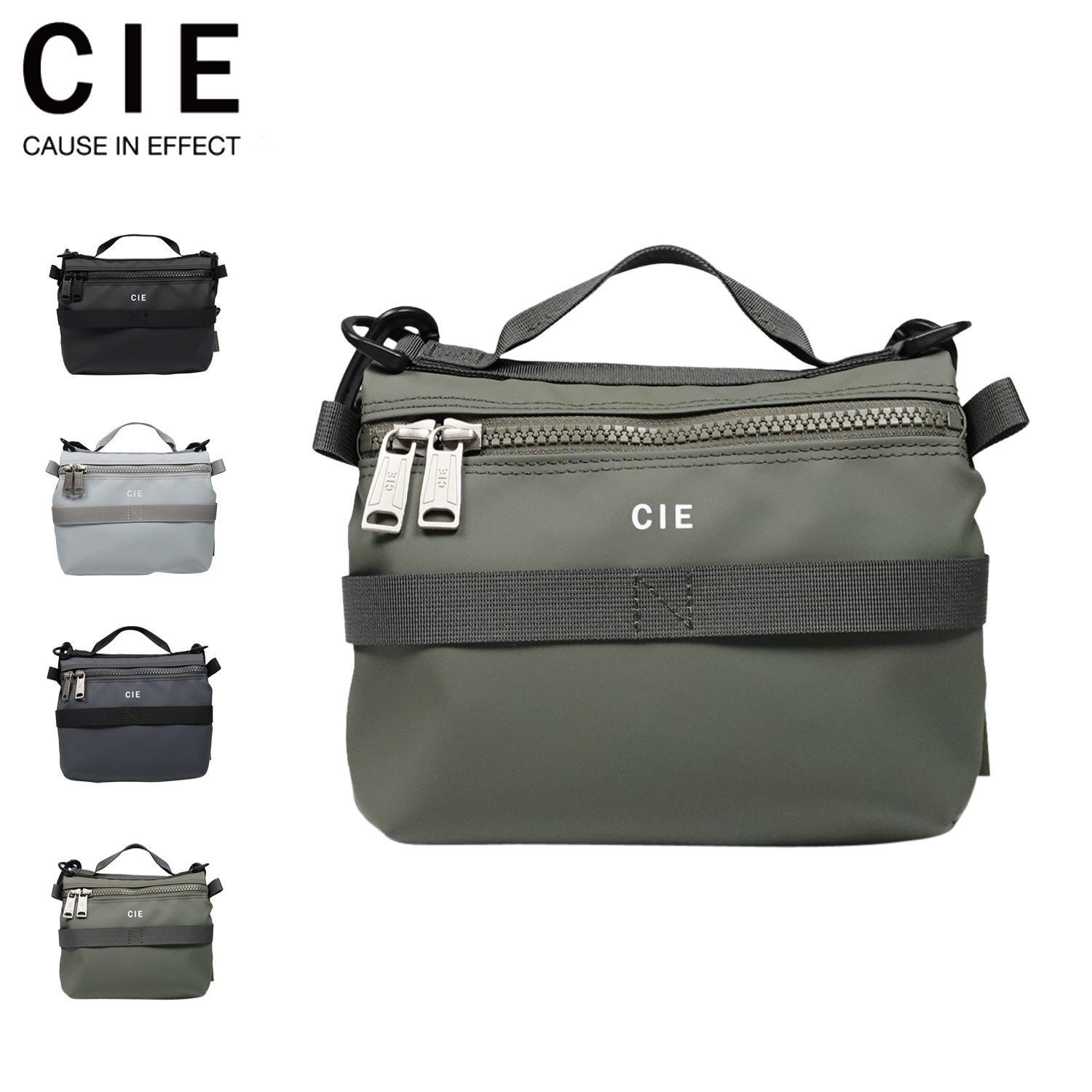 CIE シー バッグ ショルダーバッグ グリッド3 バタフライ サコッシュ S メンズ レディース 斜め掛け 軽量 撥水 防水 GRID3 BUTTERFLY SACOCHE-S 032078