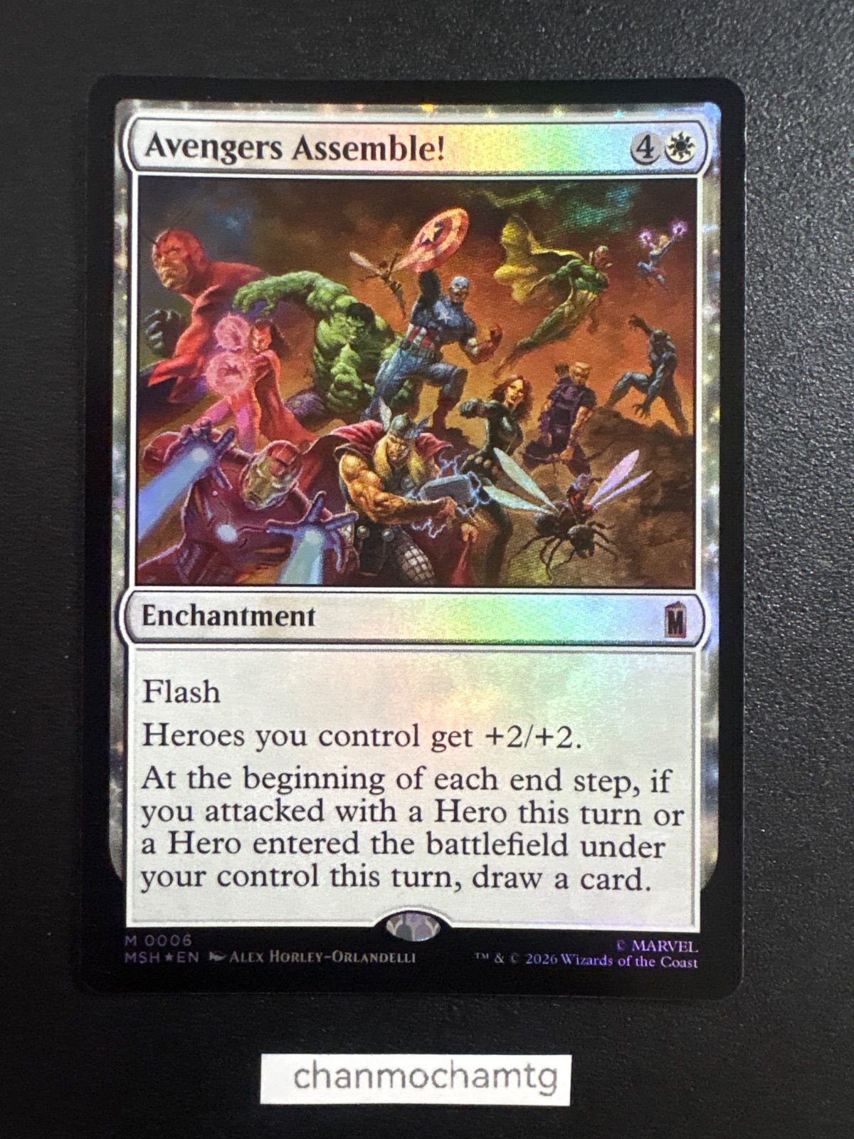 m16336 EN 【Foil】(006)《アベンジャーズ・アッセンブル！/Avengers