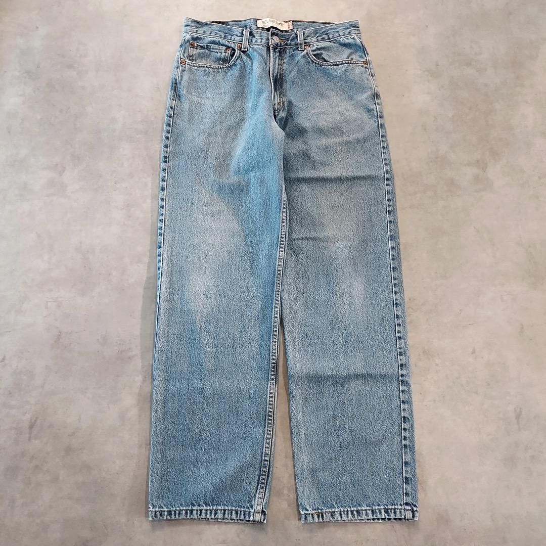 リーバイス550 Levis W33 ブルーデニム 00s 青 古着 14991 ユーズド