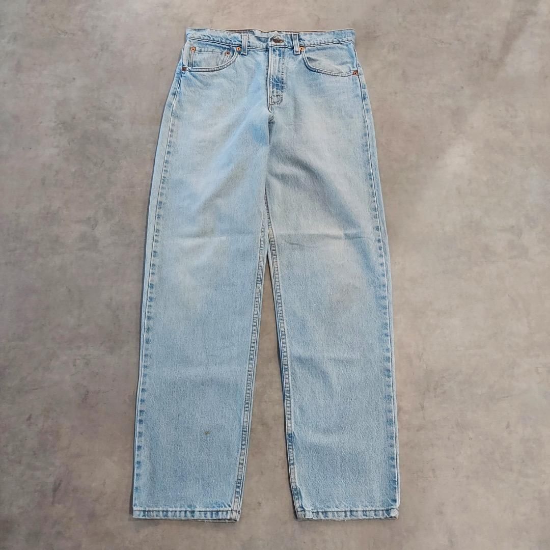 リーバイス550 Levis W32 エルパソ 青 USA製 90s 17527 リーバイス550 Levis W32 エルパソ 青 USA製 90s 17527 ユーズド USED