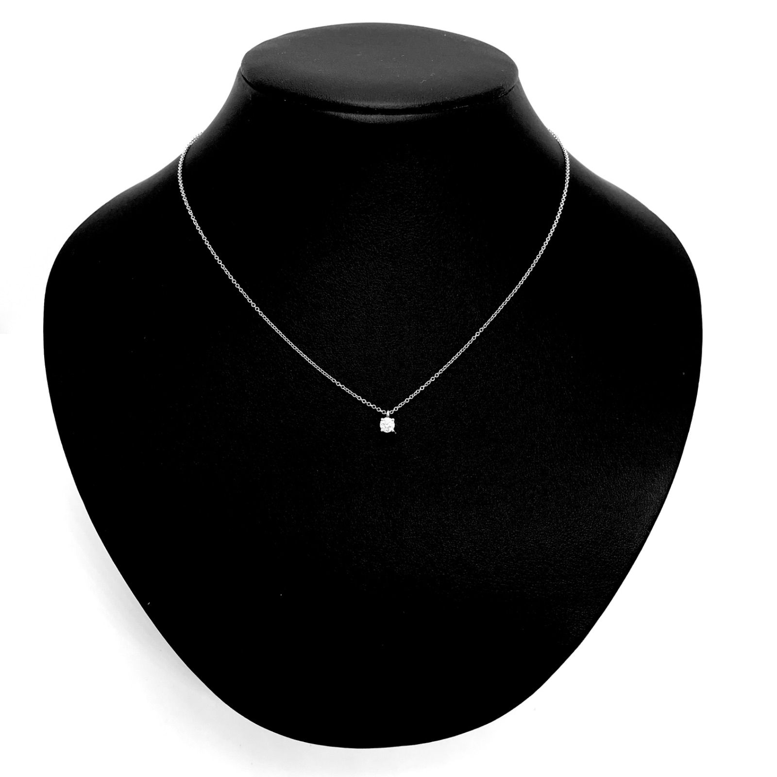 TIFFANY&Co. / ティファニー ソリティア ダイヤネックレス Pt950 0.25