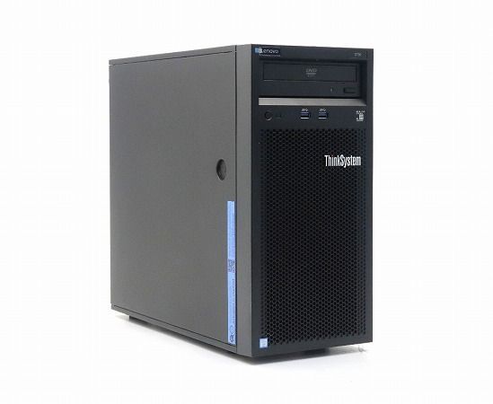 Lenovo ThinkSystem ST50 Xeon E-2174G 3.8GHz 8GB 1TBx2台(SATA3.5インチ/RAID1構成) 中古