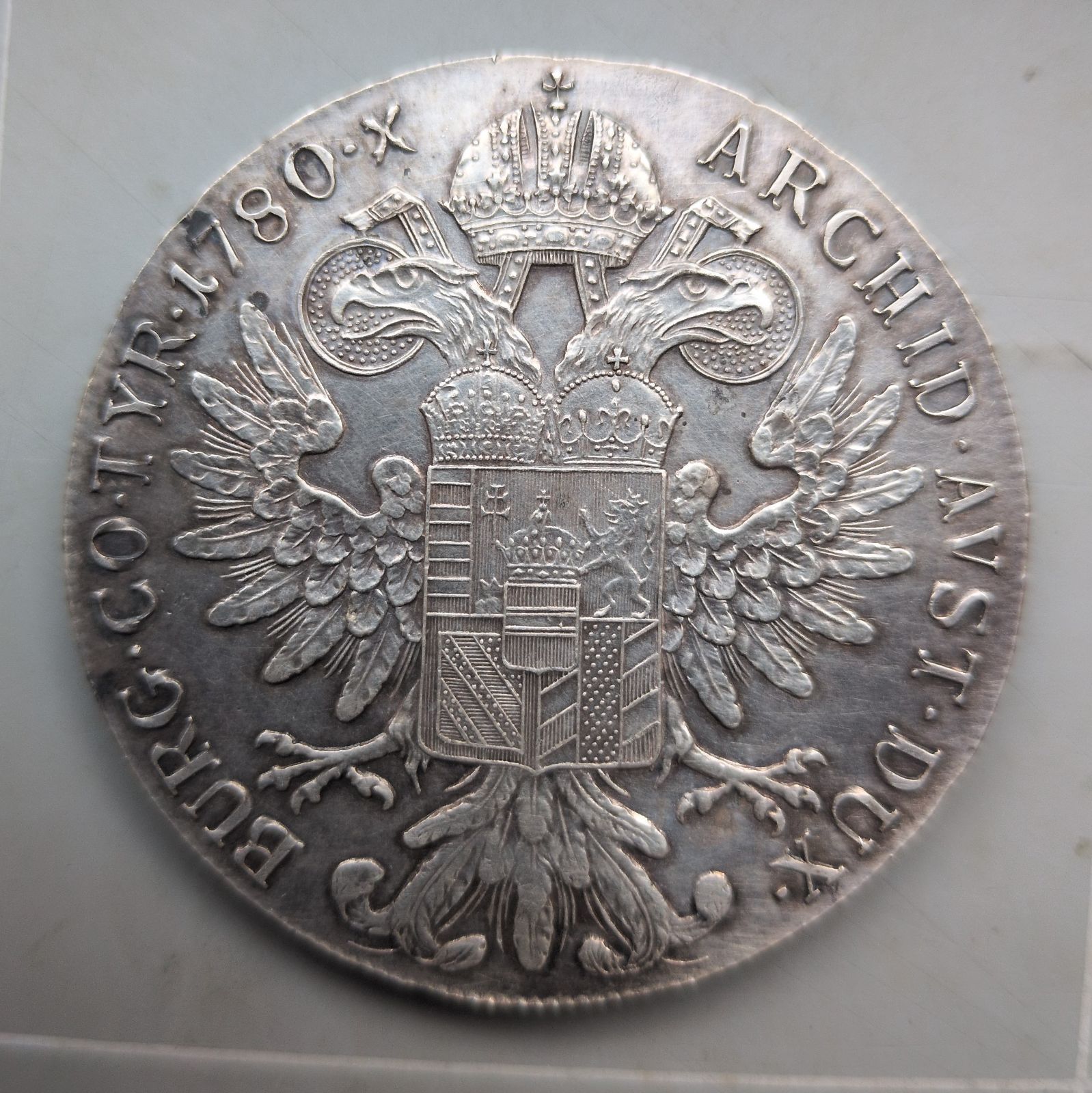 極美品】オーストリア 1780年 マリア・テレジア 1ターラー 銀貨