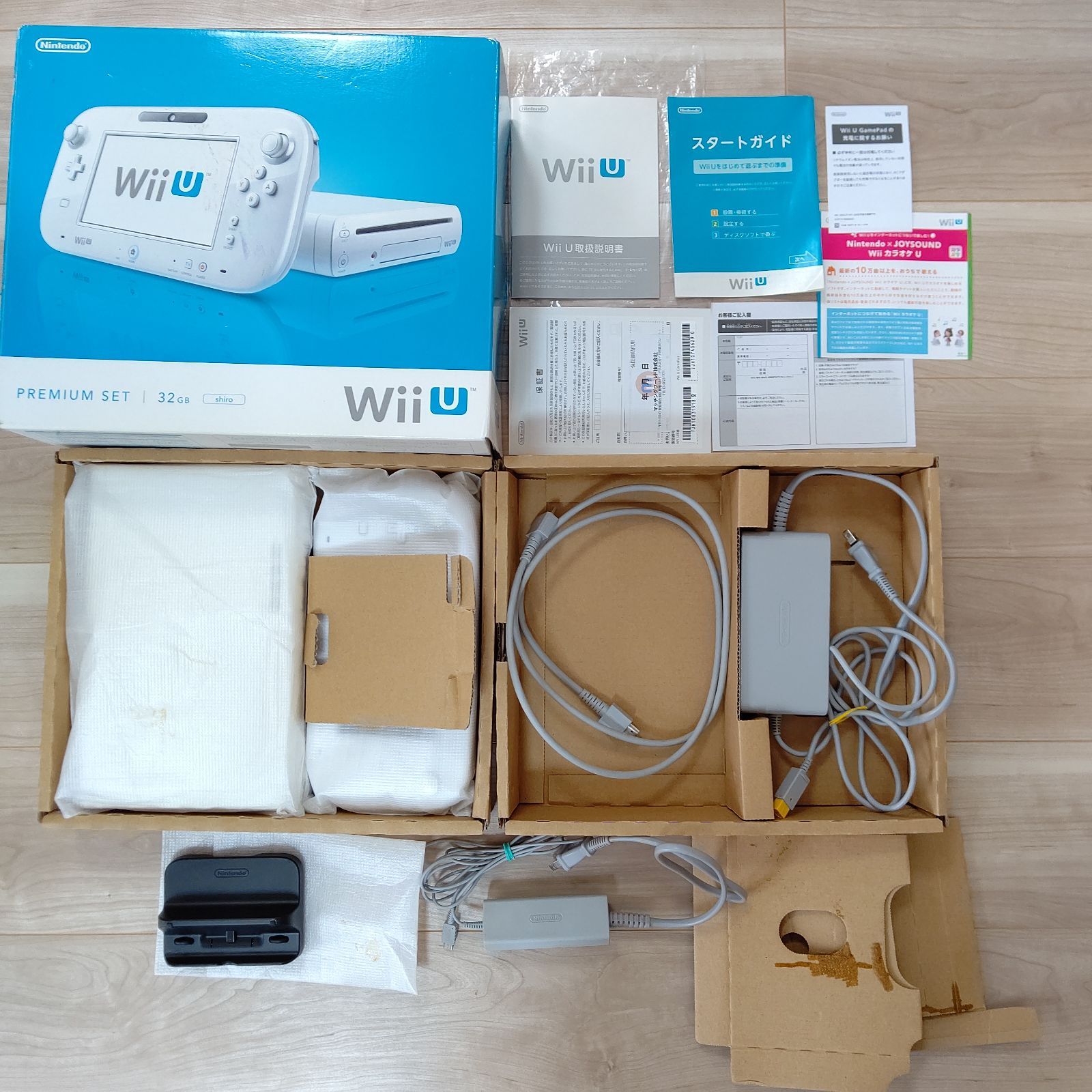 Nintendo wiiU プレミアムセット シロ 32GB 美品 ゲーム - メルカリ