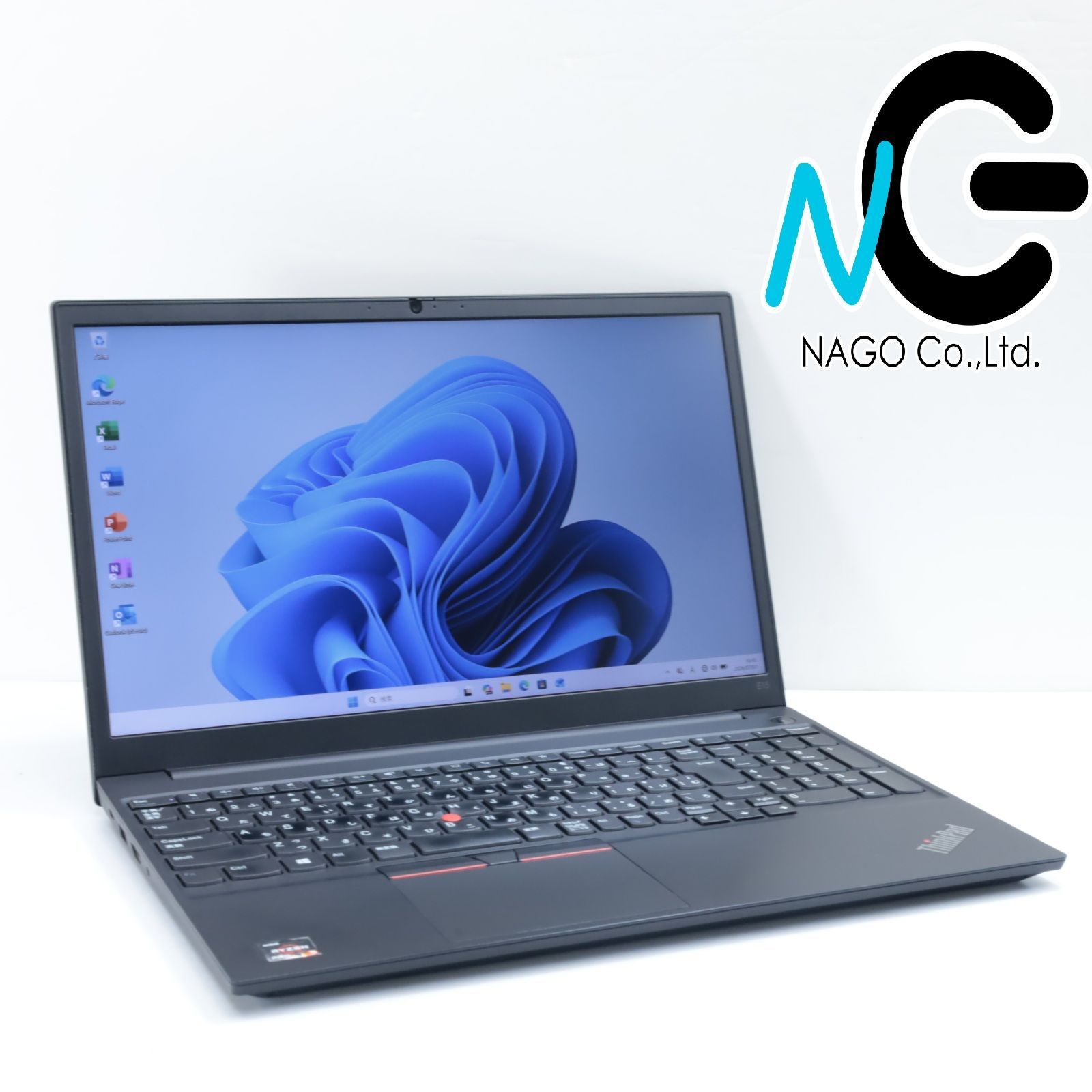 良品 爆速 15.6型 Lenovo ThinkPad E15 Gen2 Ryzen5 Pro 4650U★6コア12スレ★Core i7相当 8GB Nvme SSD256GB ノートパソコン Windows11 19242